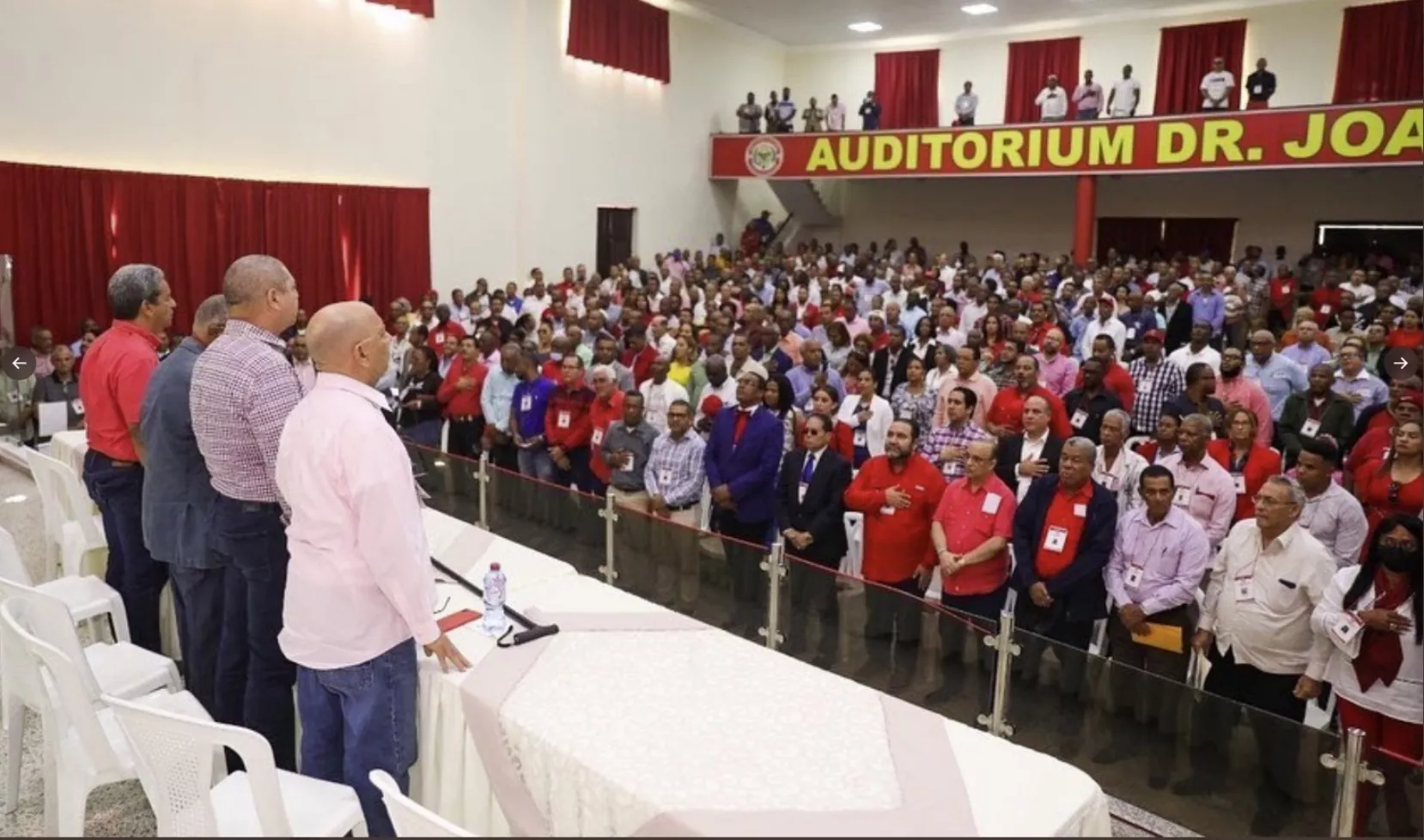 El PRSC renovó el pasado domingo la dirigencia de su organización.  FUENTE EXTERNA