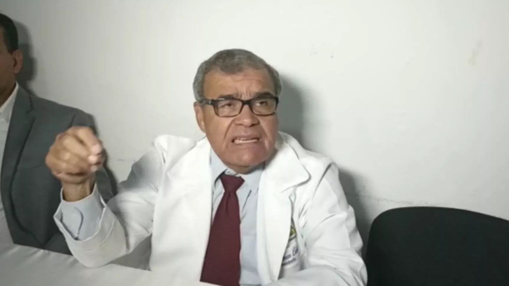 El presidente del Colegio Médico Dominicano Senén Caba