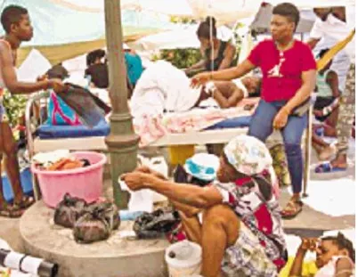 La crisis humanitaria aumenta cada día en Haití.