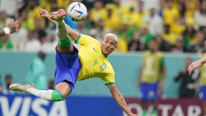Richarlison jugador de Brasil