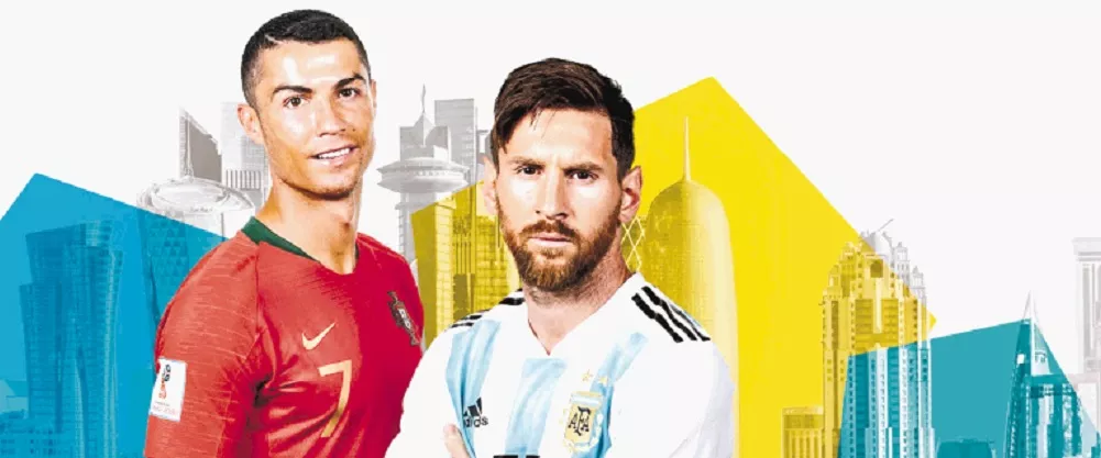 Messi y Cristiano