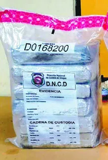 La sustancia fue enviada al Inacif. fuente externa