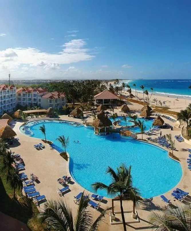 El hotel evoca la belleza del trópico.