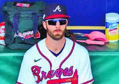 Dansby Swanson logró un gran contrato con los Cubs.  AP