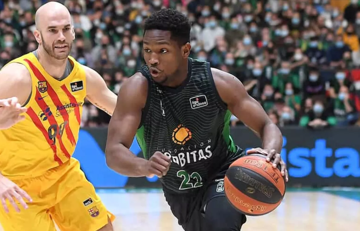 Andrés Feliz tuvo una jornada extraordinaria para Joventut.   AGENCIA FOTO