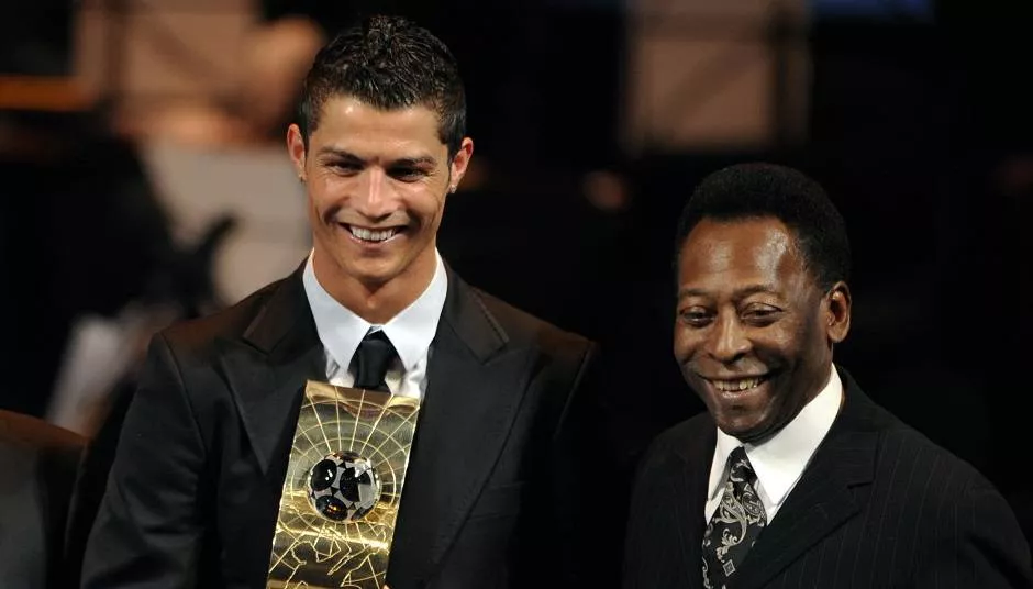 cristiano y pele