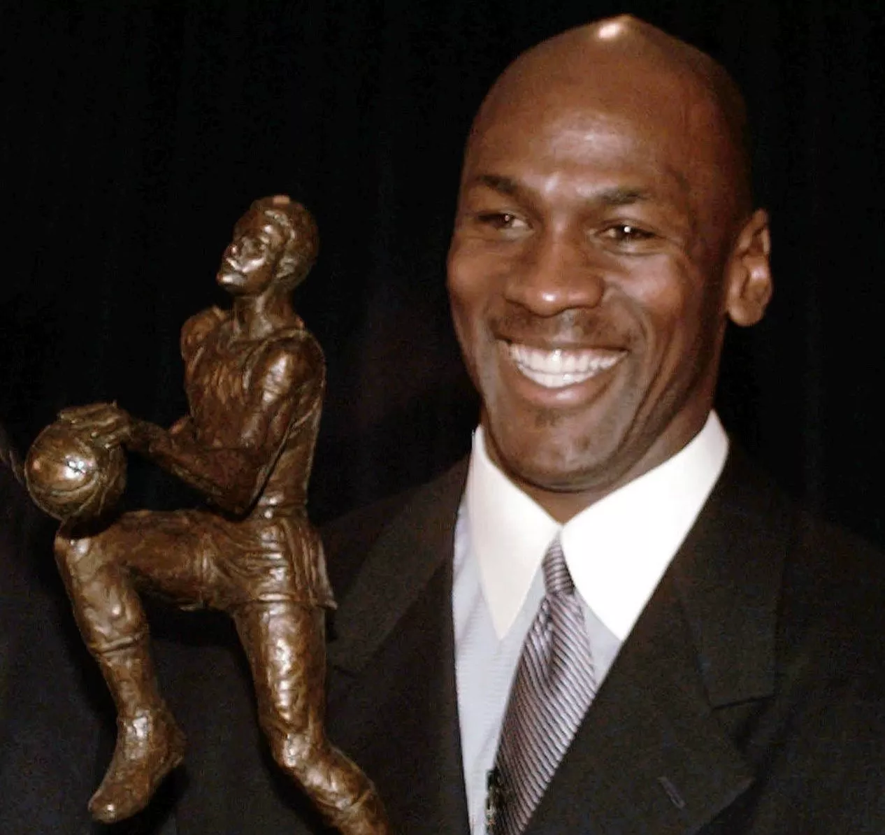 NBA Jordan MVP Trophy Basketball