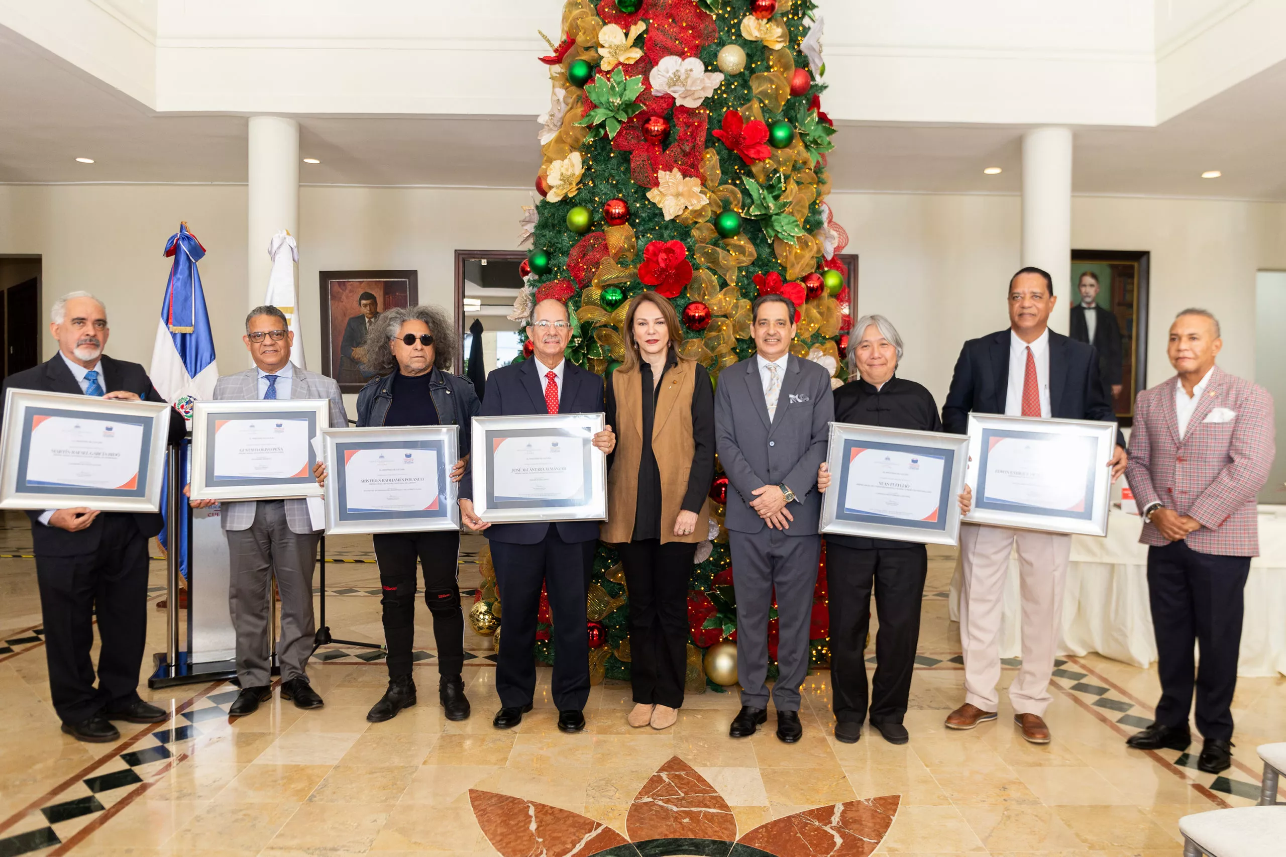 Rafael García Bidó, Gustavo Olivo, Arístides Radhames Polanco, José Alcántara, Milagros Germán, Pastor de Moya, Yuan Fuei Liao, Edwin Enrique de Jesús y Ruddy Frías