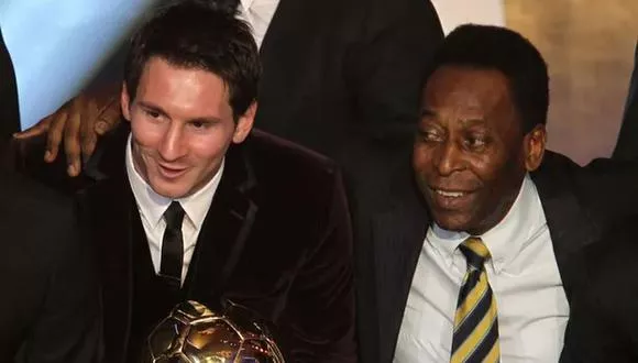 messi y pele