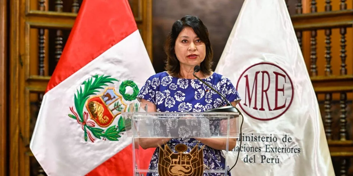 canciller de Perú, Ana Gervasi