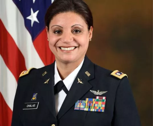 Marisol Chalas Matos, teniente coronel de EE.UU