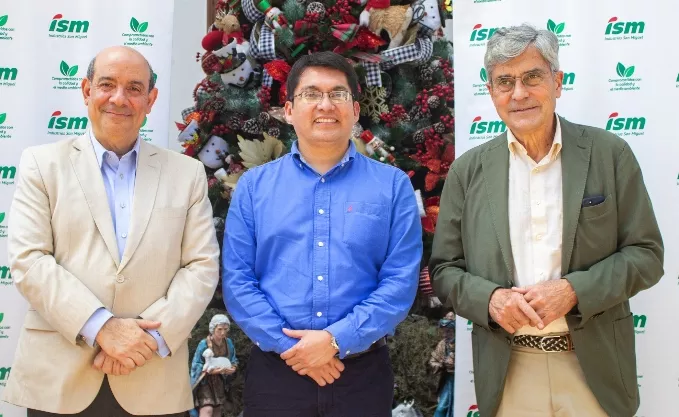 Paulo Herrera Maluf, Ubaldo Dedios y Adolfo Carzola.