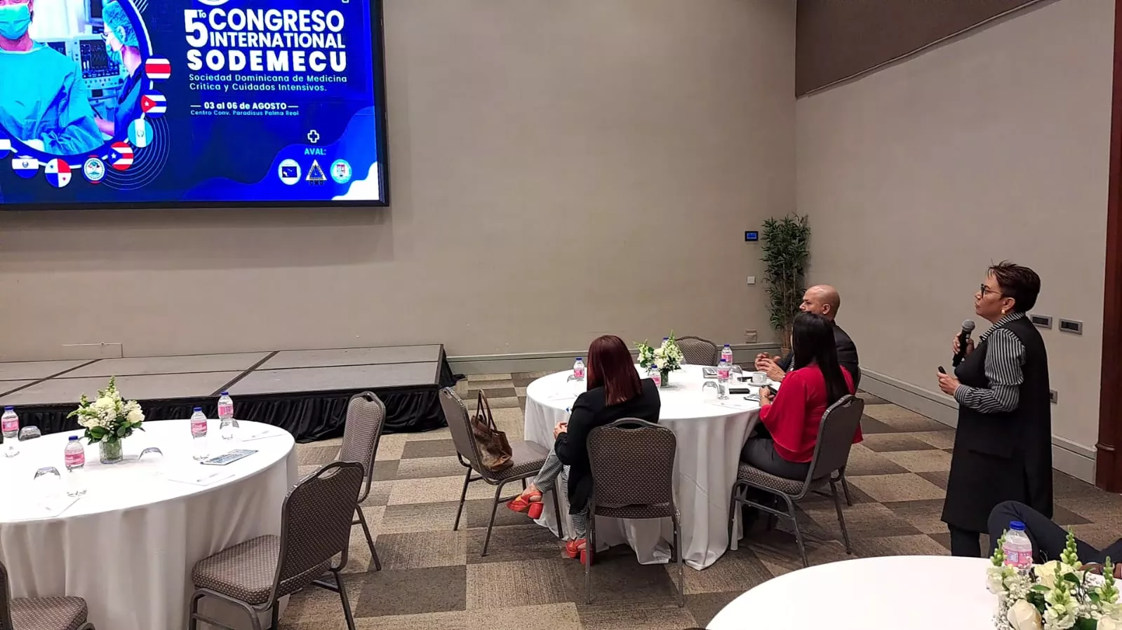 Foto presentación congresos