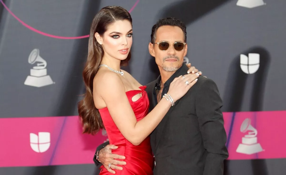 Marc Anthony y Nadia Ferreiro.