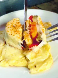Torre de Bacalao Noruego, es rico y nutritivo.
