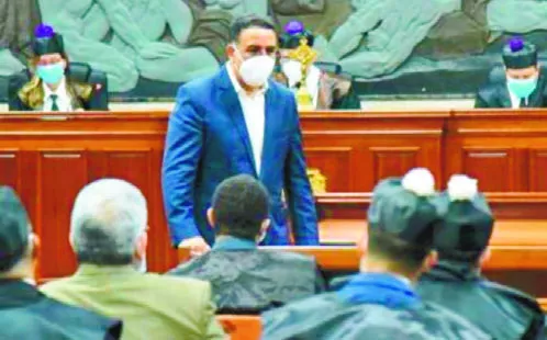 Los imputados de la red de corrupción  ‘Pulpo’.