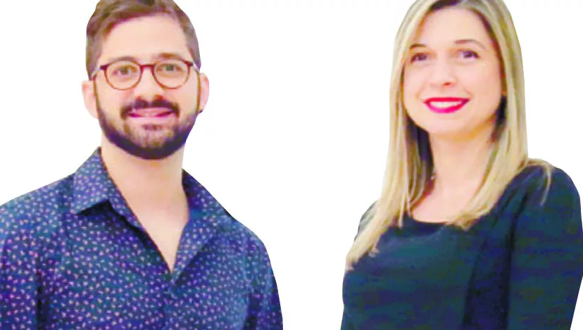 José María Cabral y Marianna Vargas.