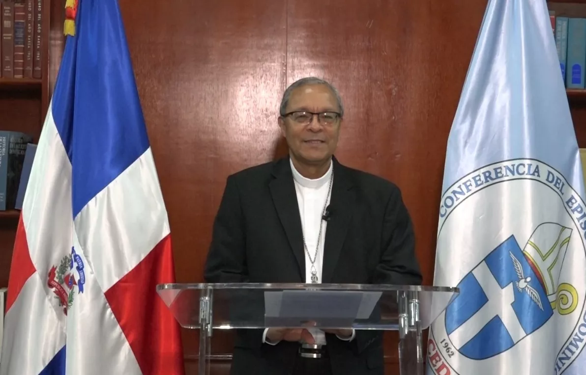 Monseñor Faustino Burgos, responsable de prensa de la CED.  FUENTE EXTERNA