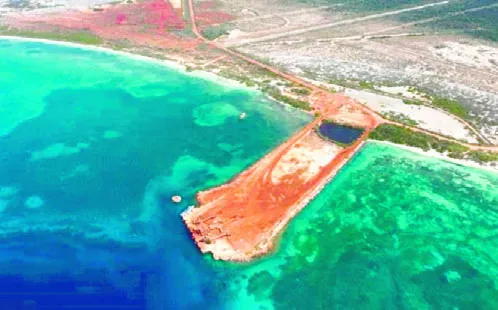 El gobierno proyecta la construcción de un muelle de cruceros.