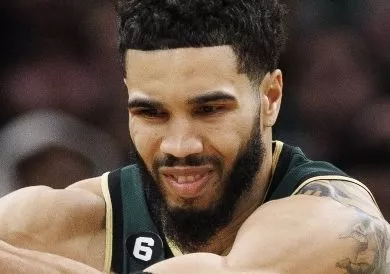 Jayson Tatum, jugador estelar de los Boston Celtics.