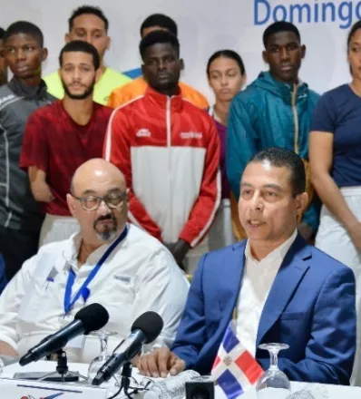 Miguel Camacho, presidente federación  de taekwondo.