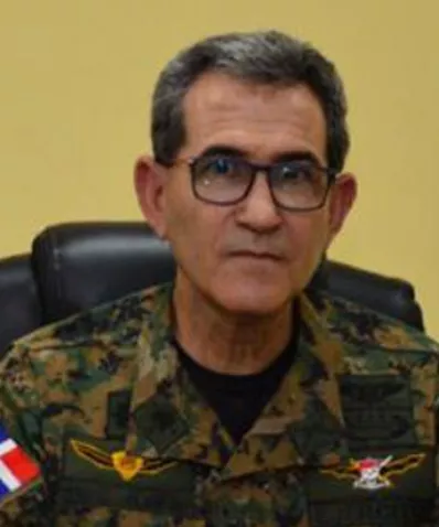 Teniente general Carlos Díaz Morfa, ministro de Defensa.