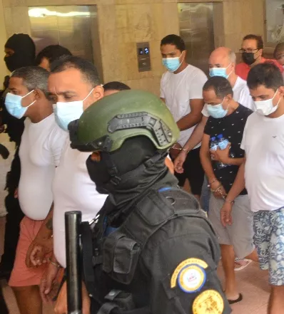 Implicados de la estrucura criminal Falcón.