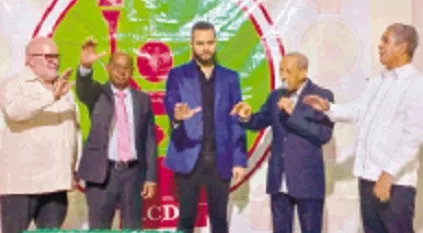 La juramentación de nuevos socios.