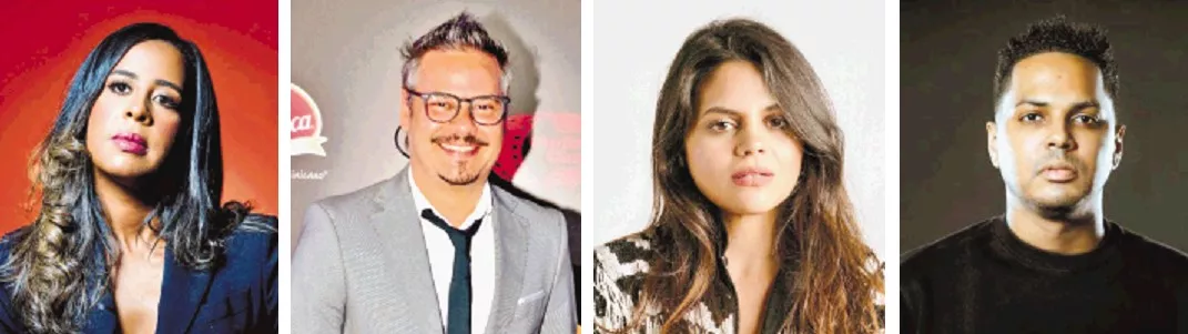 Indiana Brito – La mancha, Frank Perozo – Más que el agua, Techy Fatule y Santiago Matías