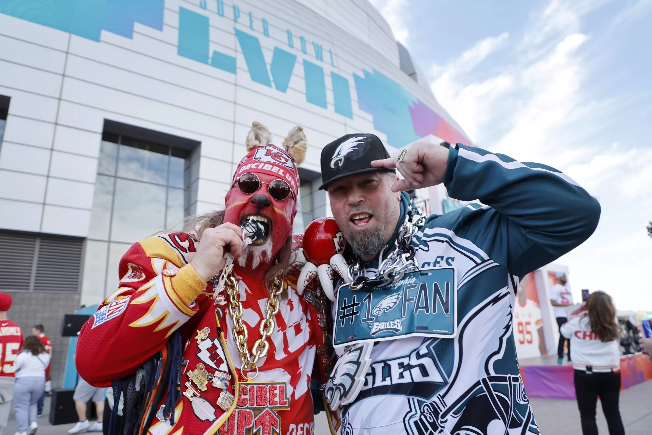 Super Bowl LVII Kansas City Chiefs at Philadelphia Eagles