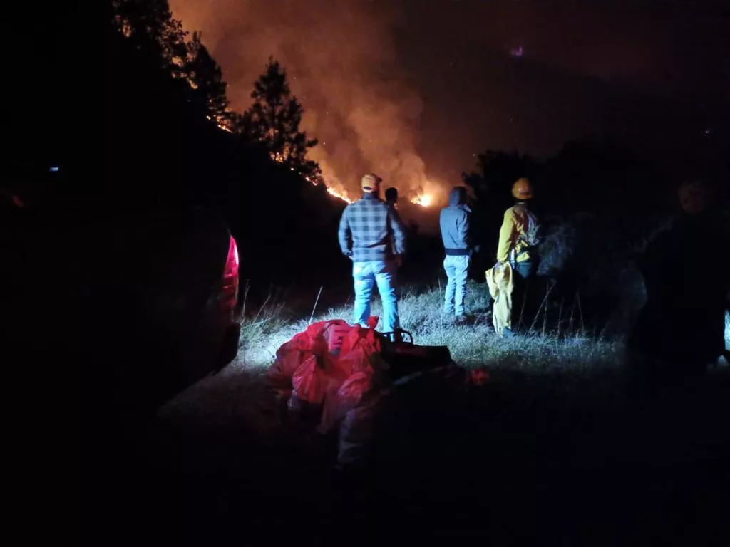 Foto 1. Medio Ambiente pidió a la población que no usa fuego.