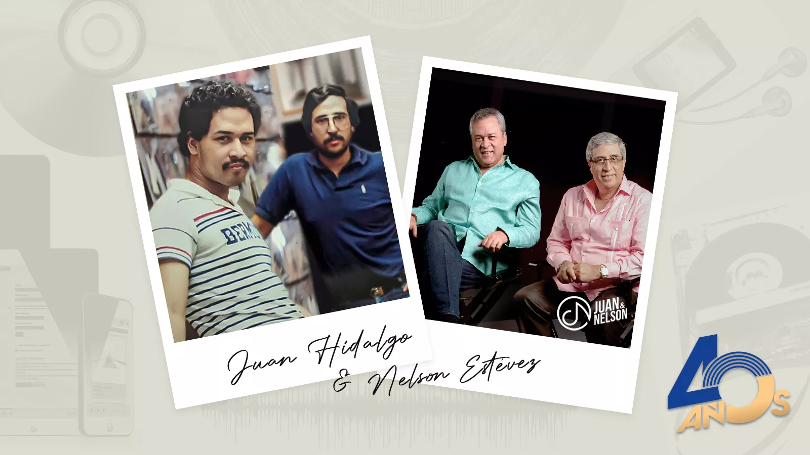 Juan y Nelson before and after