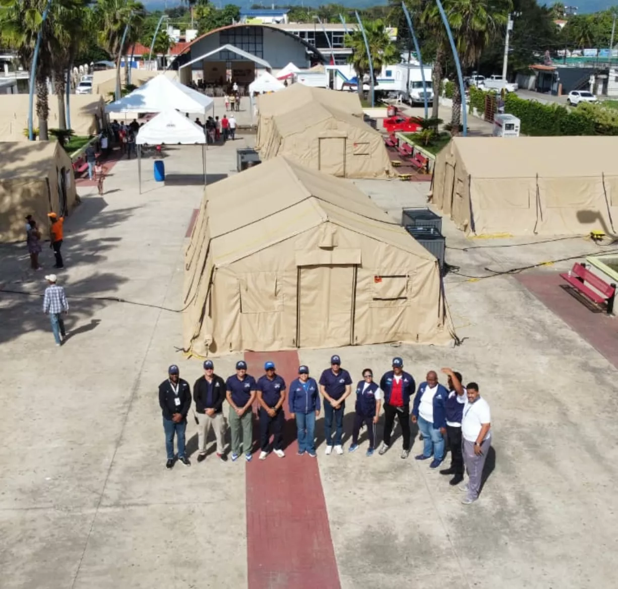 Parte del equipo de emergencia que brinda apoyo ante cualquier situación de emergencia.
