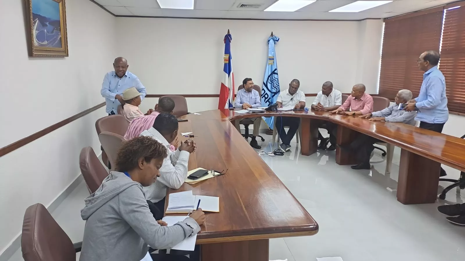 Reunión de productores de plátanos