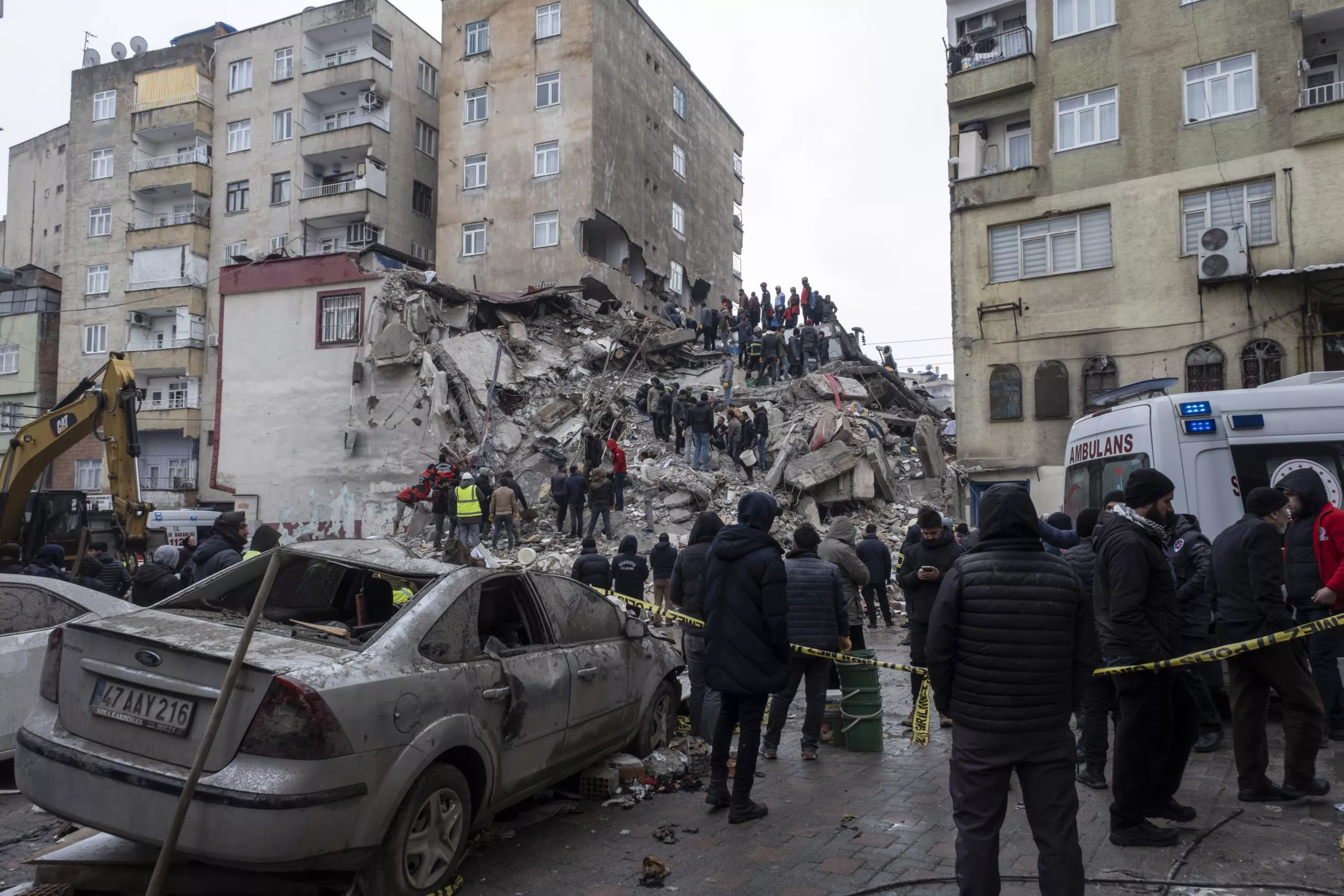 Earthquake in southeast Turkey