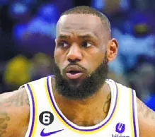 LeBron James, jugador de los Angeles Lakers .