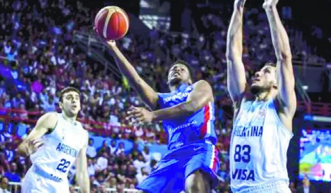 República Dominicana venció en dos ocasiones a Argentina.