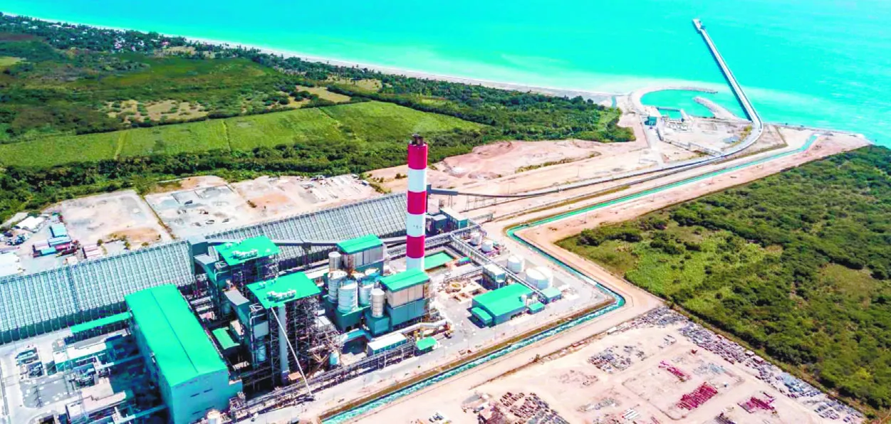 La termoeléctrica Punta Catalina es la mayor generadora de energía en el sistema del país  y ha dejado beneficios por  más de 220 millones de dólares.