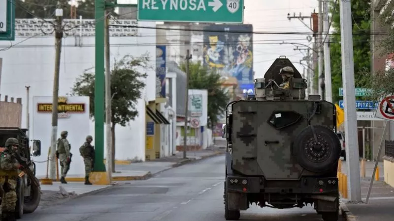 Matamoros, México, se encuentra al otro lado de la frontera con Brownsville, Texas, en el estado nororiental de Tamaulipas. estadounidenses