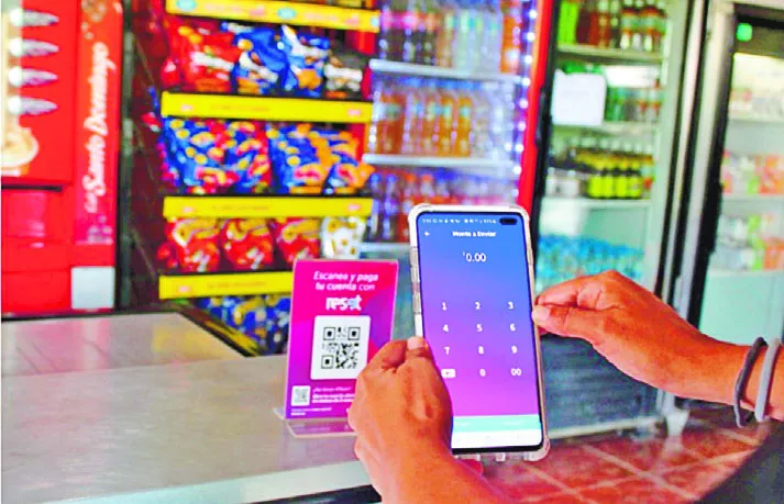 El sistema permite pago por código QR a los usuarios.