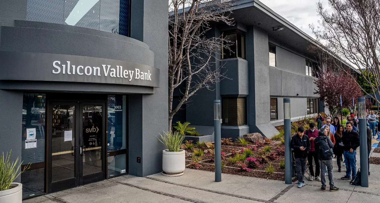 A Silicon Valley Bank Branch As Crisis Exposes Lurking Systemic Risk of Tech Money Machine