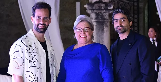 Jorge Brown, Cándida Mejía y Raylin Díaz.