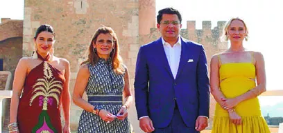 Estefania Lacayo, Ligia Bonetti, David Collado y Samantha Tams.