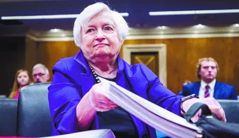 La secretaria del Tesoro Janet Yellen, actuará en el caso.