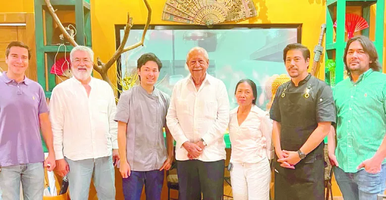 Manuel Beauchamp, Ricardo Bello Cardona, Daniel Joa, Luis Beauchamp, Susana Joa, Ricardo Bello Joa y Jorge Bello Joa.