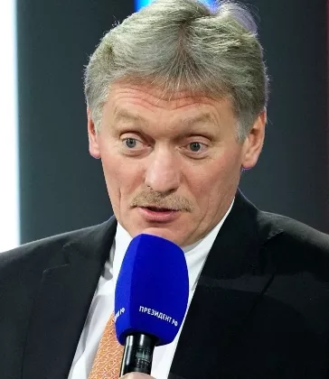 Dmitri Peskov, vocero del presidente Vldimir Putin.