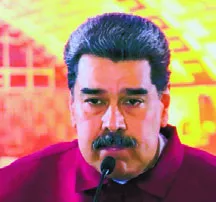 Presidente de Venezuela, Nicolás Maduro.