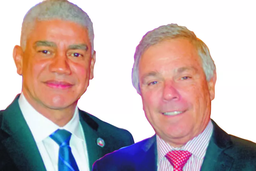 Francisco Matos y Juan Carlos Ibarra Schambaher.