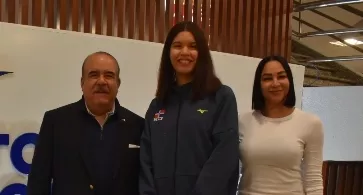 Alondra Tapia, Cristóbal Marte y Milagros Cabral