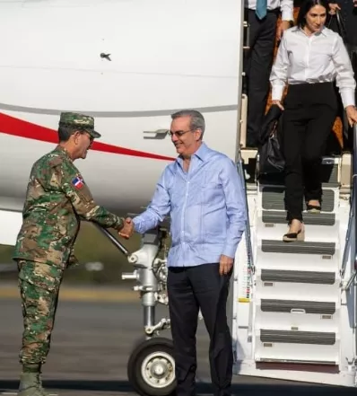 Abinader participó de las actividades del Clásico.